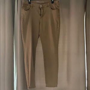 Pair of old navy rock star jeans